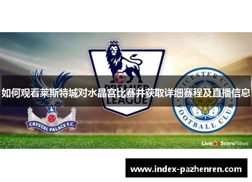如何观看莱斯特城对水晶宫比赛并获取详细赛程及直播信息
